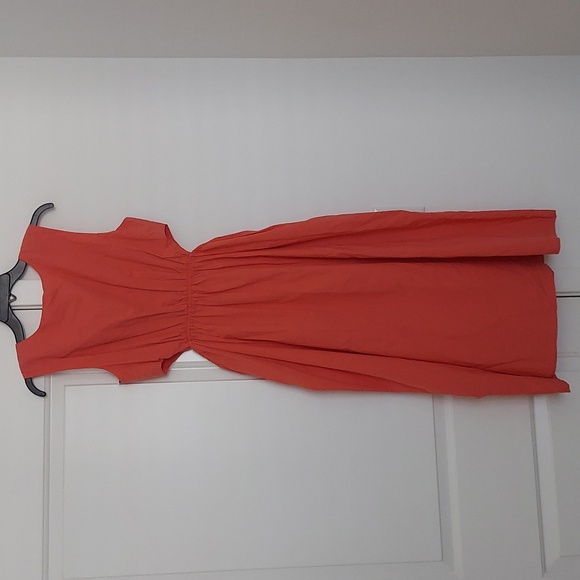 Rails Cutout Cotton Coral Dress Size Medium - Picture 5 of 6